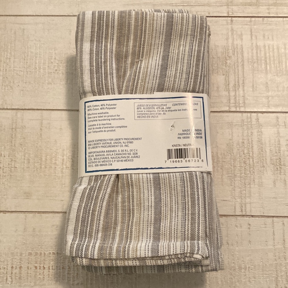 Linen dinner napkins - Picture 2 of 3